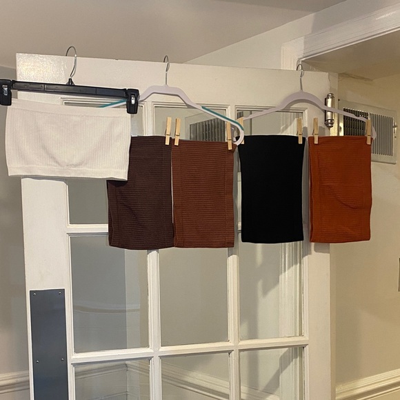 Tops - Bundle of 5 size Medium Halter Tops NWOT